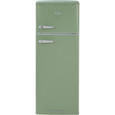 162L Meadow Retro Fridge Freezer, 80/20, Green - CDA Betty - London Houseware - 1