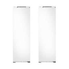 218L Built-In Integrated Freezer& Larder Fridge Pack, White - Samsung - London Houseware - 1