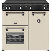 90cm Induction Stoves Range Cooker, Cream, A Rated - RCA RICH 90Ei TCH CRM - London Houseware - 1
