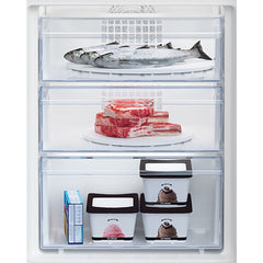 262L Frost Free Integrated Fridge Freezer, Sliding Hinge - Beko BCFD473 - London Houseware - 3