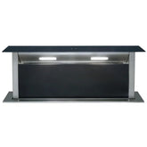 90cm Black Downdraft Extractor Cooker Hood – SIA DD90BL - London Houseware - 1