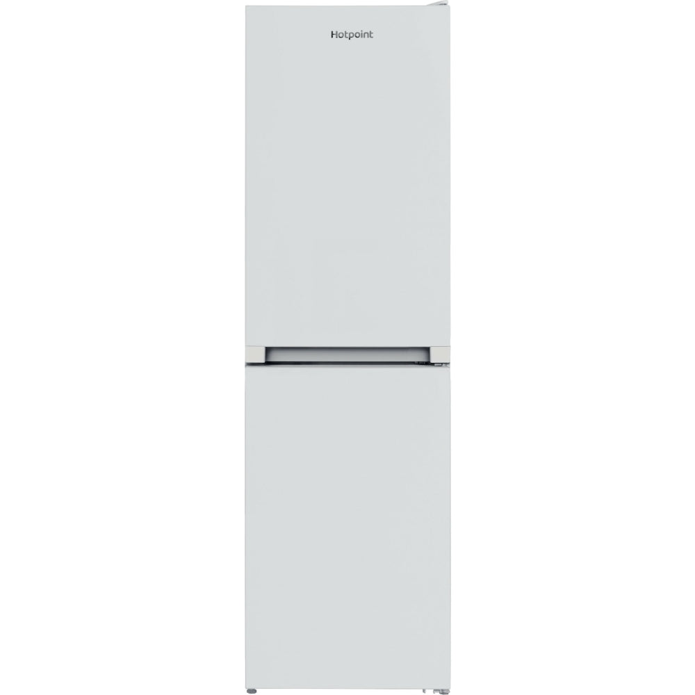 344L Frost Free Hotpoint Fridge Freezer, 50/50, White - HBNF55182WUK - London Houseware - 1