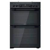 Freestanding Double Gas Cooker – Hotpoint HDM67G0CMBUK - London Houseware - 1