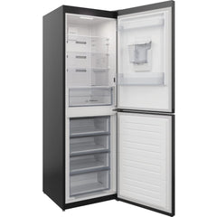 322L No Frost Black Fridge Freezer, 50/50 - Indesit IBTNF60182BAQUAUK - London Houseware - 3