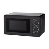 Daewoo KOR6M17BLK-20L 700W Black Dial Control Microwave Oven - London Houseware -1