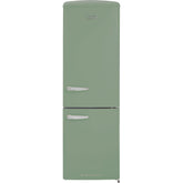 330L Retro Frost Free Fridge Freezer, 60/40, Green - CDA Florence Meadow - London Houseware - 1