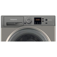 Hotpoint Washing Machine 7Kg in Grey - NSWF 743U GG UK N - London Houseware - 3