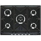 Black Smeg Gas Hob 5 Burner Victoria - SR975NGH - Naamaste London Homewares - 1