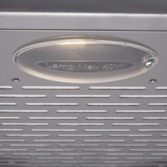 60cm Silver Kitchen Extractor Fan / Visor Cooker Hood - SIA STH60SI - London Houseware - 4