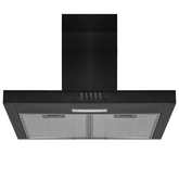 60cm Black Cooker Hood / LED Lighting - SIA TBC60BL - London Houseware - 1