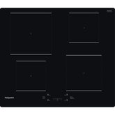 59cm 4 Zone Induction Hob Black - Hotpoint TQ 1460S NE - Naamaste London Homewares - 1
