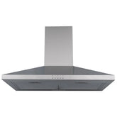 CDA WEH60SS- 60cm Stainless Steel Chimney Cooker Hood - London Houseware -1