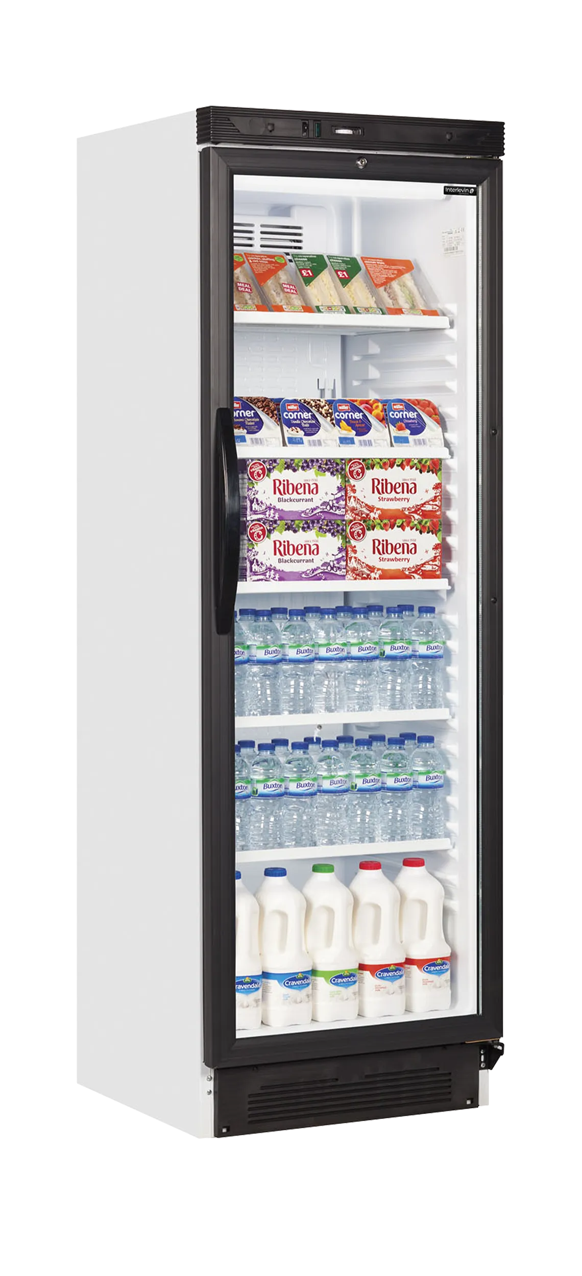 Tefcold SC381 Glass Door Merchandiser – Stylish & Efficient Display Fridge 🧊✨