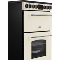 Ceramic Electric Cooker with Double Oven, Cream - Belling Farmhouse 60E - London Houseware - 2