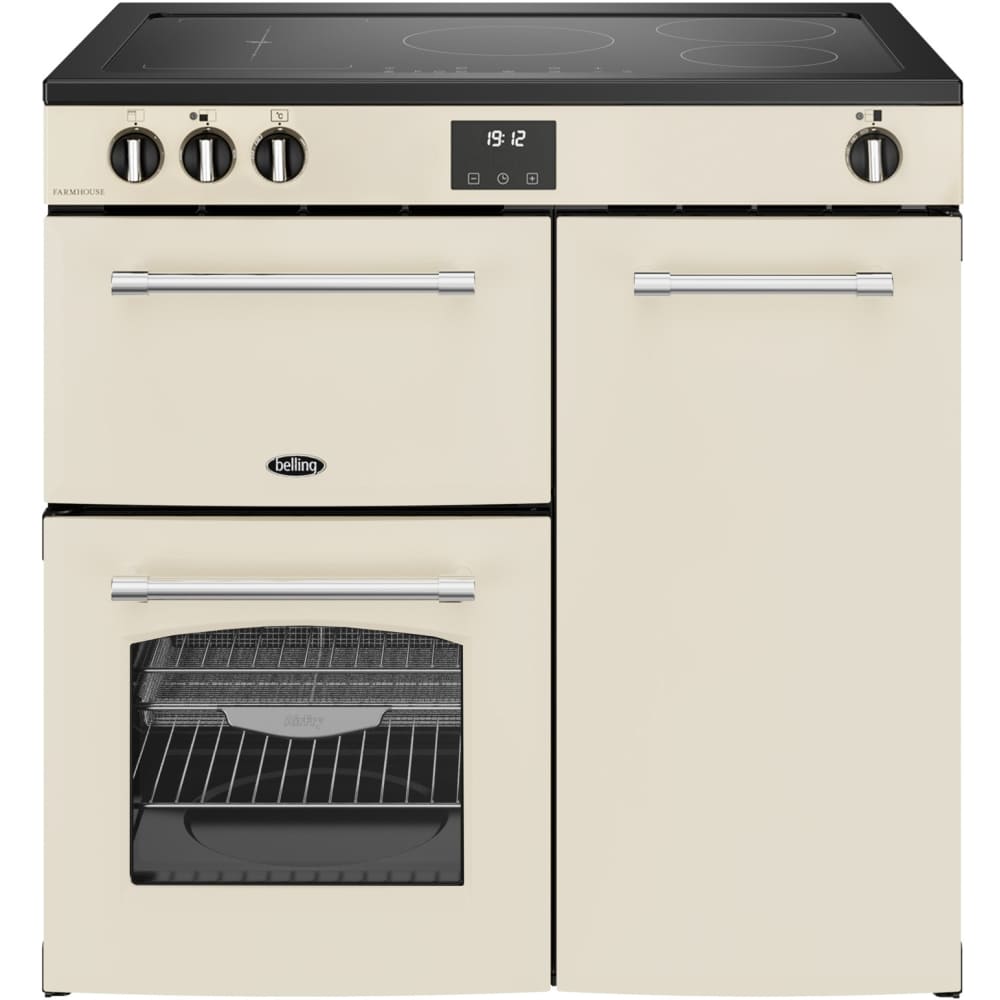 90cm Induction Belling Range Cooker, Cream - RCA FARMHOUSE 90Ei - London Houseware - 1
