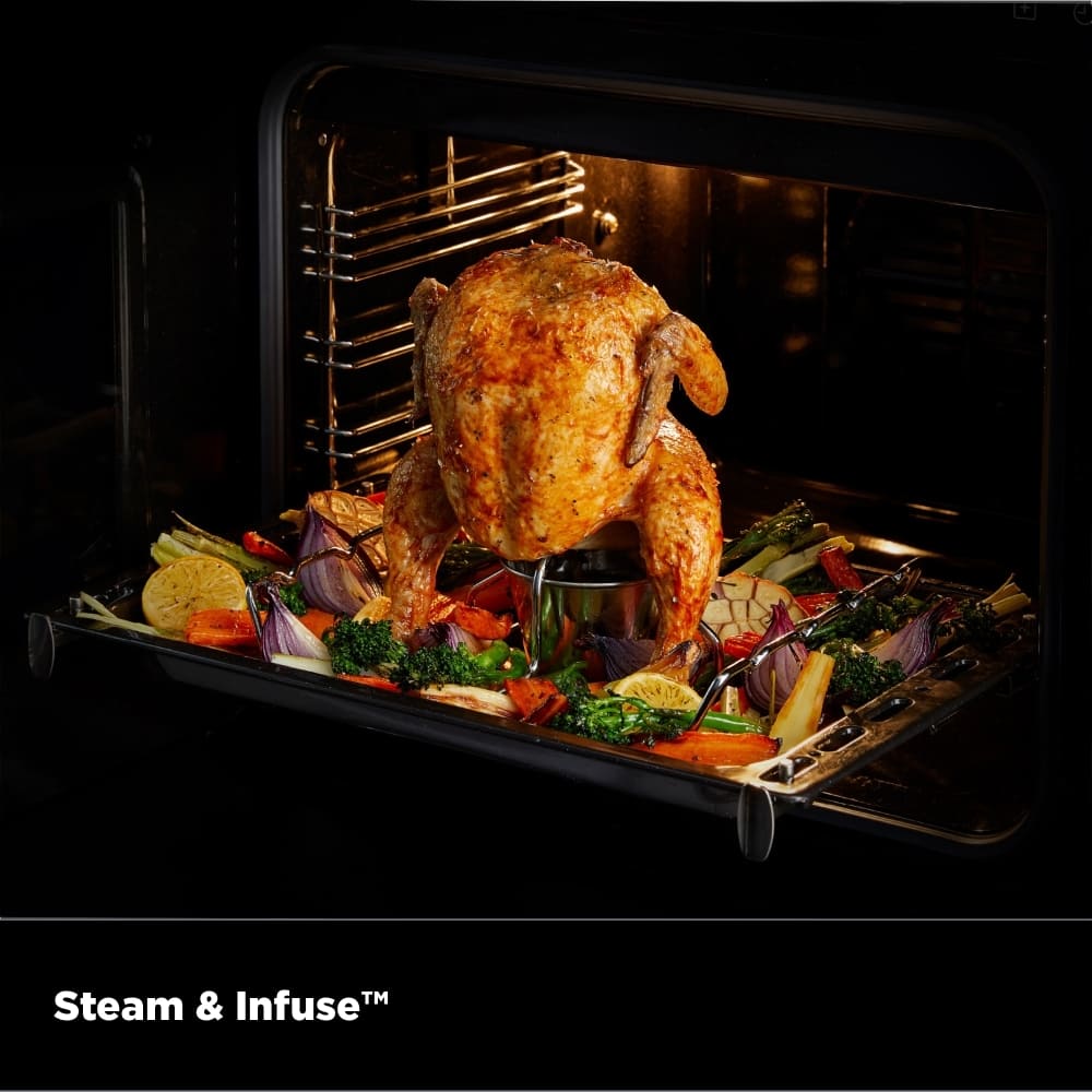 Dual Fuel Cooker with Double Oven, Black - Stoves DXMRARICH 60DF - London Houseware - 17