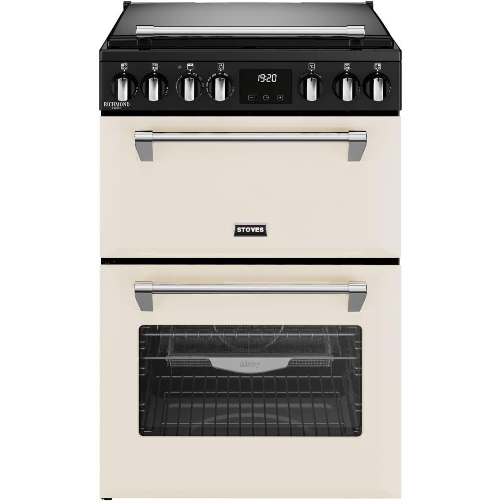 Dual Fuel Cooker with Double Oven, Cream - Stoves DXMRARICH 60DF - London Houseware - 1