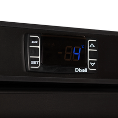 BLACK Glass Door Merchandiser – 400L Refrigerator UR400G