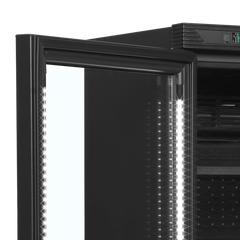Tefcold Black Glass Door Merchandiser – Energy-Efficient Cooling ❄️