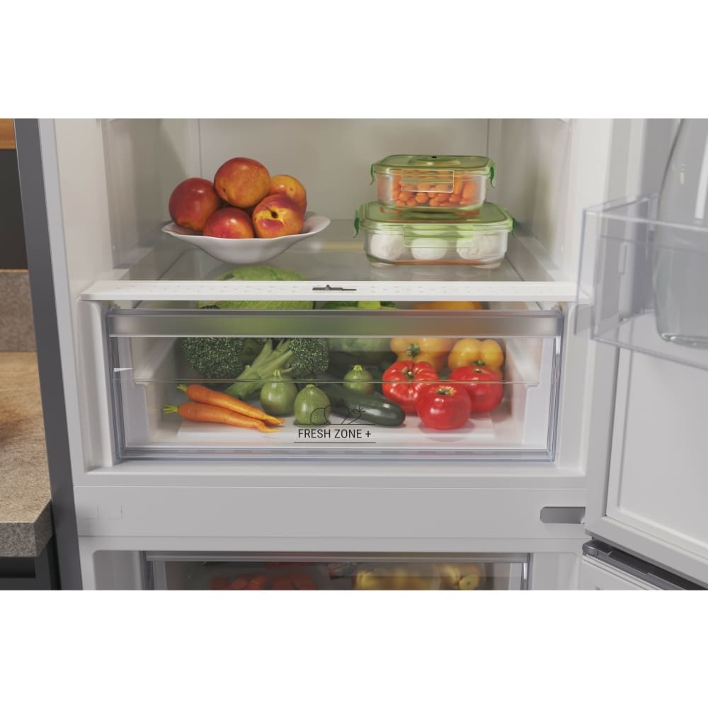 332L No Frost Hotpoint Fridge Freezer, 50/50, Stainless Steel - HBTNF60182XUK - London Houseware - 10