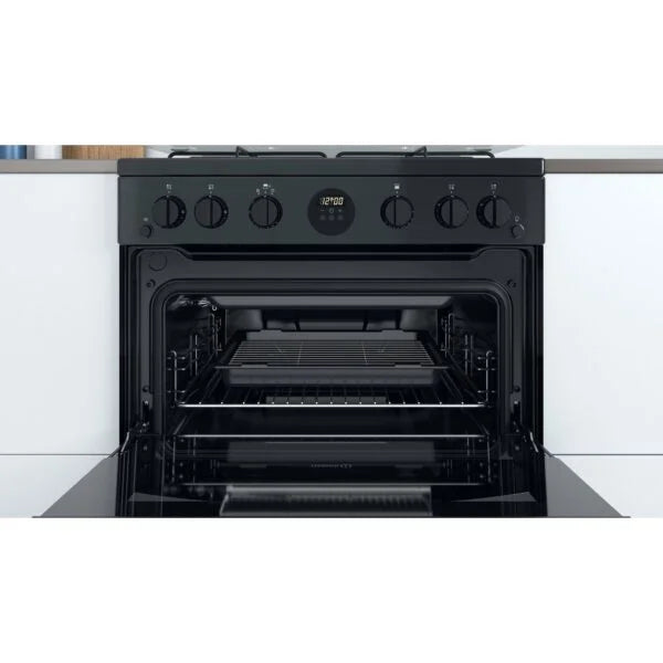 60cm Gas Cooker with Gas Hob – Indesit ID67G0MCB/UK - London Houseware - 4