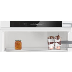 270L Low Frost Integrated Fridge Freezer, Fixed Hinge, White - Bosch KIV87VFE0G Series 4 - London Houseware - 2