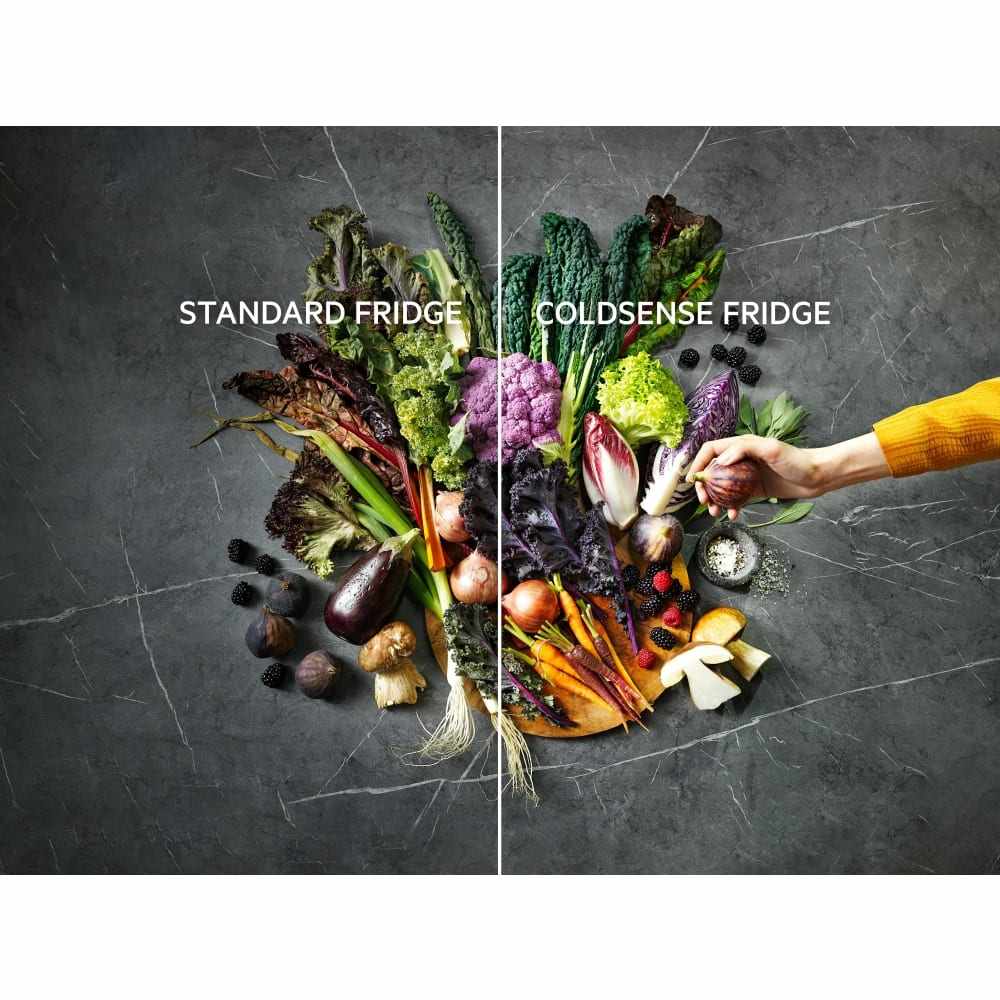 339L Low Frost Freestanding Fridge Freezer, 70/30, Silver - AEG ORC5S331EX - London Houseware - 6