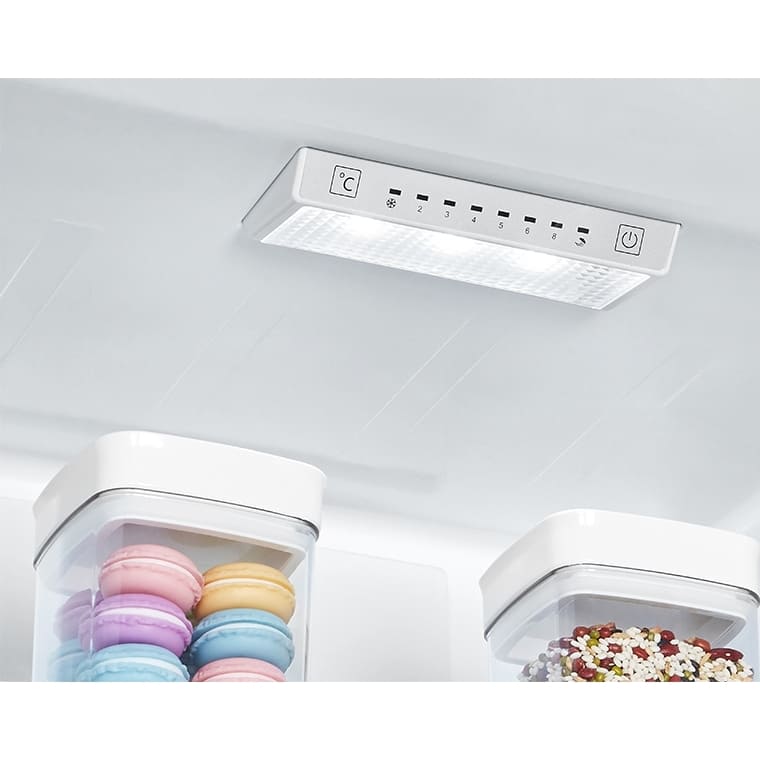 304L Total No Frost Hisense Fridge Freezer, 60/40, Black - RB390N4WBE - London Houseware - 7