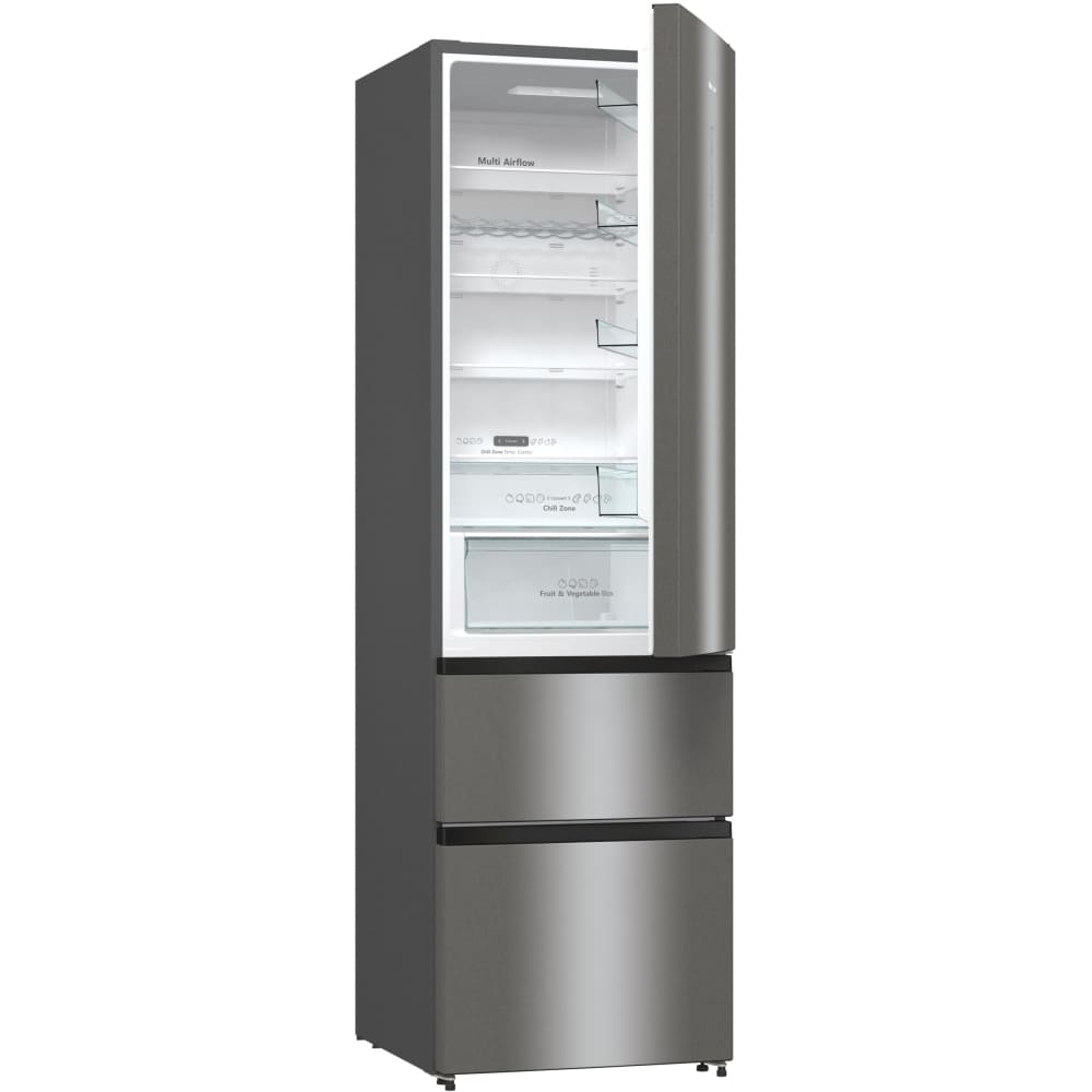 368L Total No Frost Hisense Fridge Freezer, 70/30, Stainless Steel - RM469N4ACEUK -London Houseware - 11
