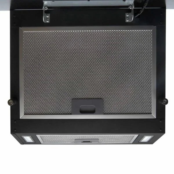 Black Cooker Hood Kitchen Extractor Fan /SIA TAG90BL 90cm - London Houseware - 3