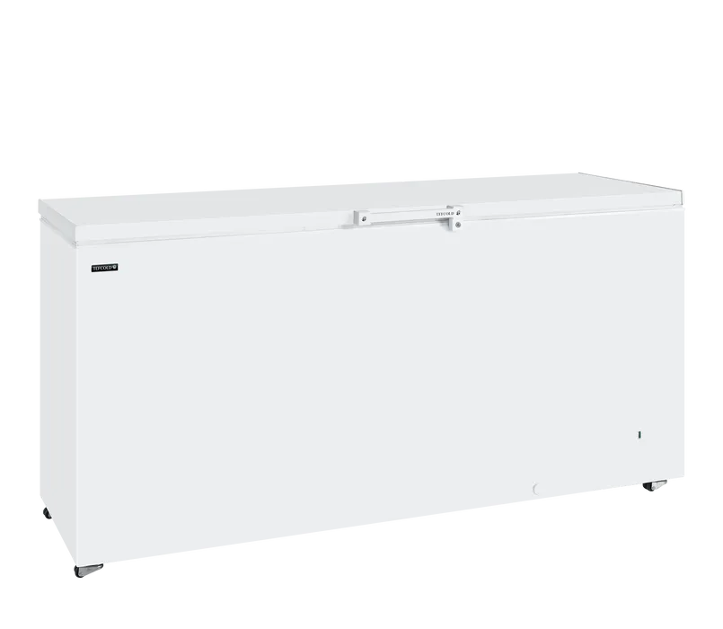 TEFCOLD GM600 Glass Door Display Freezer - 600L, Energy Efficient, White