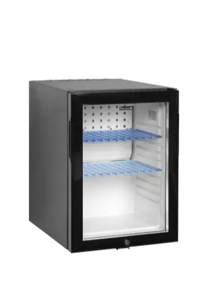 Tefcold TM45GC Glass Door Mini Bar Fridge – 40L, Quiet & Energy Efficient